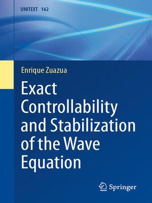 cover image of Exact Controllability and Stabilization of the Wave Equation